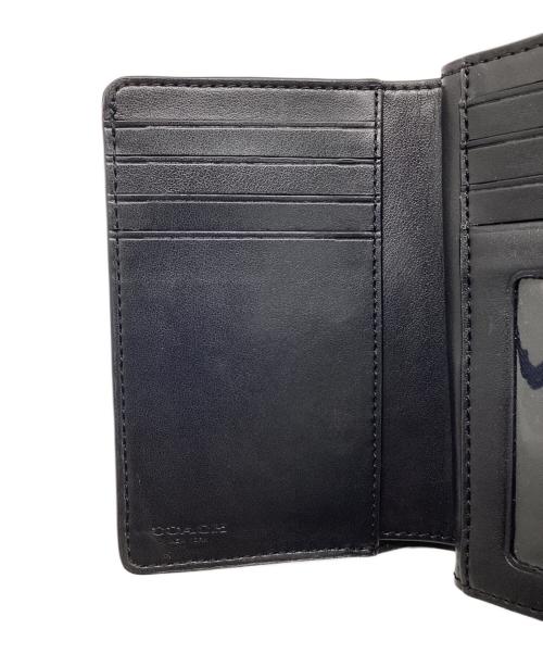 COACH（コーチ）COACH (コーチ) 2つ折り財布 ブラックの古着・服飾アイテム
