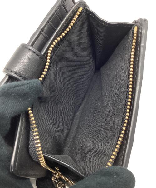 COACH（コーチ）COACH (コーチ) 2つ折り財布 ブラックの古着・服飾アイテム