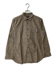 BURBERRY LONDON（バーバリーロンドン）の古着「長袖シャツ」｜ブラウン