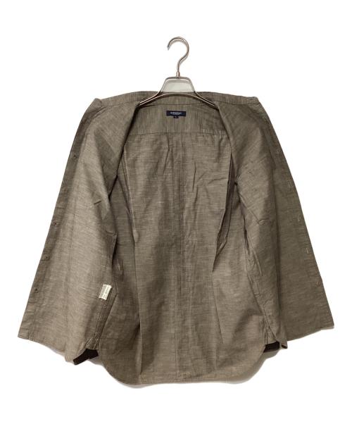 BURBERRY LONDON（バーバリーロンドン）BURBERRY LONDON (バーバリーロンドン) 長袖シャツ ブラウン サイズ:Lの古着・服飾アイテム