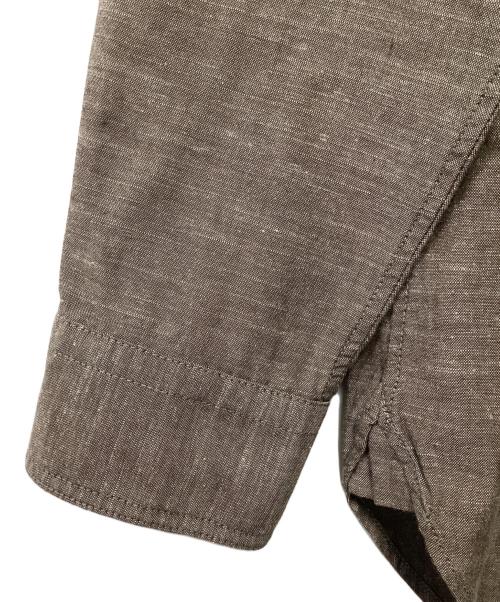 BURBERRY LONDON（バーバリーロンドン）BURBERRY LONDON (バーバリーロンドン) 長袖シャツ ブラウン サイズ:Lの古着・服飾アイテム