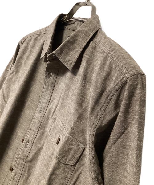 BURBERRY LONDON（バーバリーロンドン）BURBERRY LONDON (バーバリーロンドン) 長袖シャツ ブラウン サイズ:Lの古着・服飾アイテム
