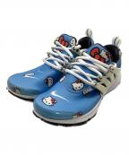 NIKE×HELLO KITTYナイキ×ハローキティ）の古着「ローカットスニーカー」｜ブルー×アイボリー