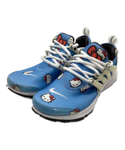 NIKE（ナイキ）NIKE (ナイキ) HELLO KITTY (ハローキティ) ローカットスニーカー ブルー×アイボリー サイズ:23の古着・服飾アイテム