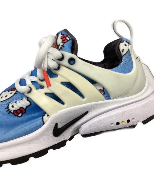 NIKE（ナイキ）NIKE (ナイキ) HELLO KITTY (ハローキティ) ローカットスニーカー ブルー×アイボリー サイズ:23の古着・服飾アイテム