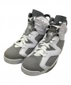 NIKEナイキ）の古着「AIR JORDAN 6 RETRO」｜ホワイト×グレー