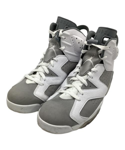 NIKE（ナイキ）NIKE (ナイキ) AIR JORDAN 6 RETRO ホワイト×グレー サイズ:30の古着・服飾アイテム