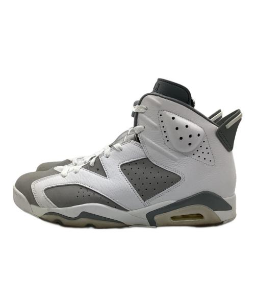 NIKE（ナイキ）NIKE (ナイキ) AIR JORDAN 6 RETRO ホワイト×グレー サイズ:30の古着・服飾アイテム