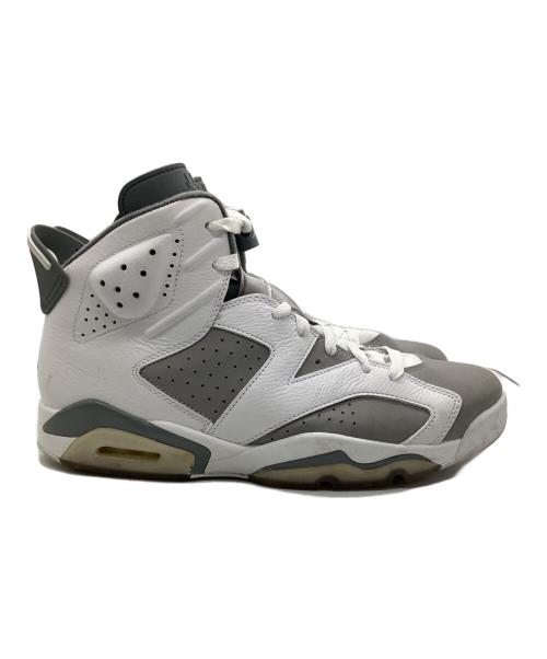 NIKE（ナイキ）NIKE (ナイキ) AIR JORDAN 6 RETRO ホワイト×グレー サイズ:30の古着・服飾アイテム