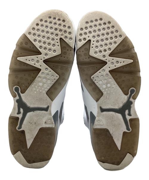 NIKE（ナイキ）NIKE (ナイキ) AIR JORDAN 6 RETRO ホワイト×グレー サイズ:30の古着・服飾アイテム