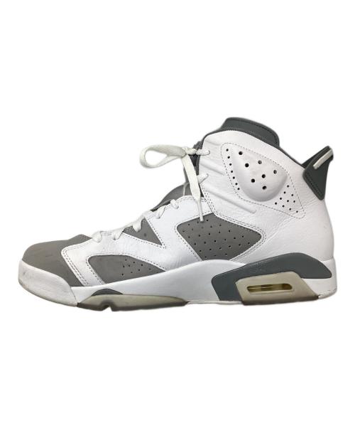 NIKE（ナイキ）NIKE (ナイキ) AIR JORDAN 6 RETRO ホワイト×グレー サイズ:30の古着・服飾アイテム