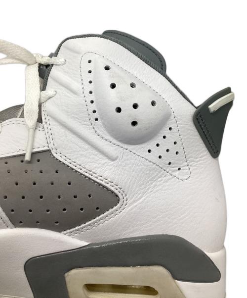 NIKE（ナイキ）NIKE (ナイキ) AIR JORDAN 6 RETRO ホワイト×グレー サイズ:30の古着・服飾アイテム