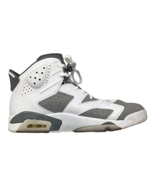 NIKE（ナイキ）NIKE (ナイキ) AIR JORDAN 6 RETRO ホワイト×グレー サイズ:30の古着・服飾アイテム