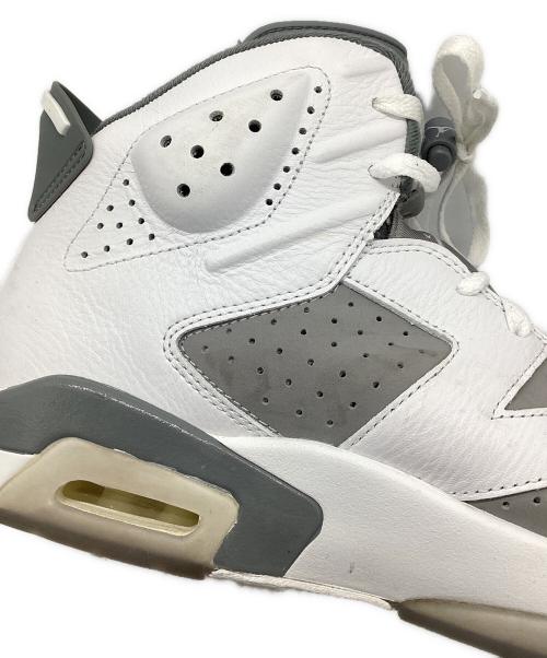 NIKE（ナイキ）NIKE (ナイキ) AIR JORDAN 6 RETRO ホワイト×グレー サイズ:30の古着・服飾アイテム