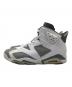 NIKE (ナイキ) AIR JORDAN 6 RETRO ホワイト×グレー サイズ:30：9000円