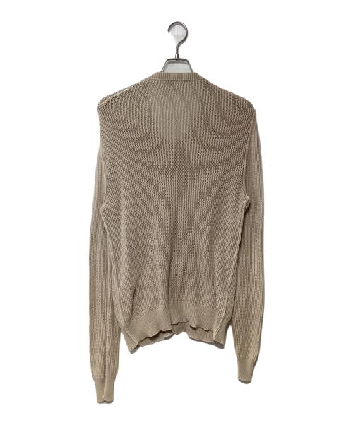 DOLCE & GABBANA（ドルチェ＆ガッバーナ）DOLCE & GABBANA (ドルチェ＆ガッバーナ) 薄手カーディガン ベージュ サイズ:50の古着・服飾アイテム