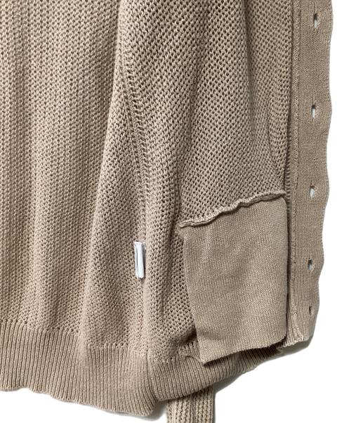 DOLCE & GABBANA（ドルチェ＆ガッバーナ）DOLCE & GABBANA (ドルチェ＆ガッバーナ) 薄手カーディガン ベージュ サイズ:50の古着・服飾アイテム
