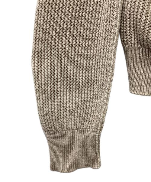 DOLCE & GABBANA（ドルチェ＆ガッバーナ）DOLCE & GABBANA (ドルチェ＆ガッバーナ) 薄手カーディガン ベージュ サイズ:50の古着・服飾アイテム