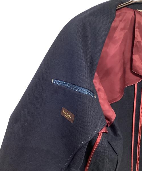 Paul Smith COLLECTION（ポールスミス コレクション）Paul Smith COLLECTION (ポールスミス コレクション) リネンテーラードジャケット ネイビー サイズ:LXの古着・服飾アイテム