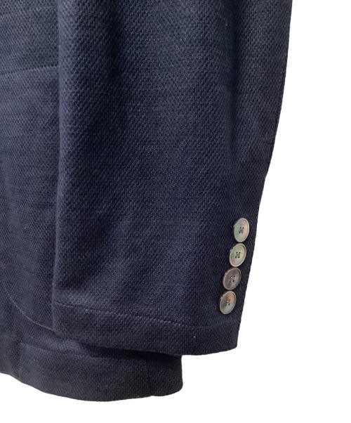 Paul Smith COLLECTION（ポールスミス コレクション）Paul Smith COLLECTION (ポールスミス コレクション) リネンテーラードジャケット ネイビー サイズ:LXの古着・服飾アイテム