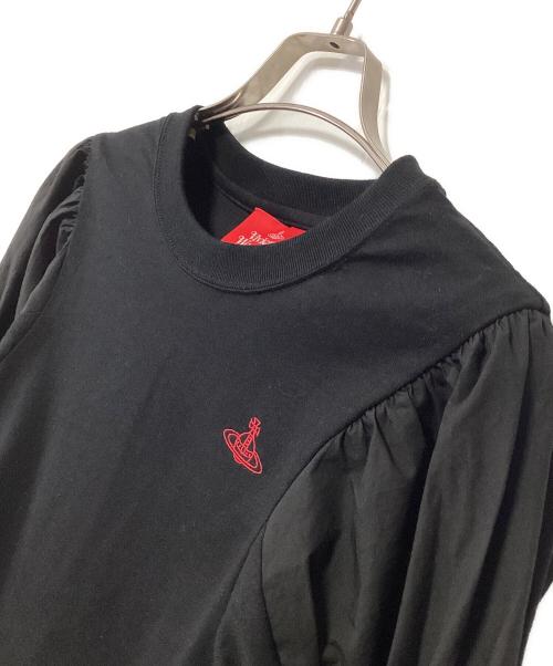 Vivienne Westwood RED LABEL（ヴィヴィアンウエストウッドレッドレーベル）Vivienne Westwood RED LABEL (ヴィヴィアンウエストウッドレッドレーベル) 長袖カットソー ブラック サイズ:00の古着・服飾アイテム