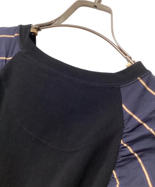 Vivienne Westwood RED LABEL（ヴィヴィアンウエストウッドレッドレーベル）Vivienne Westwood RED LABEL (ヴィヴィアンウエストウッドレッドレーベル) 長袖カットソー ブラック×ネイビー サイズ:00の古着・服飾アイテム