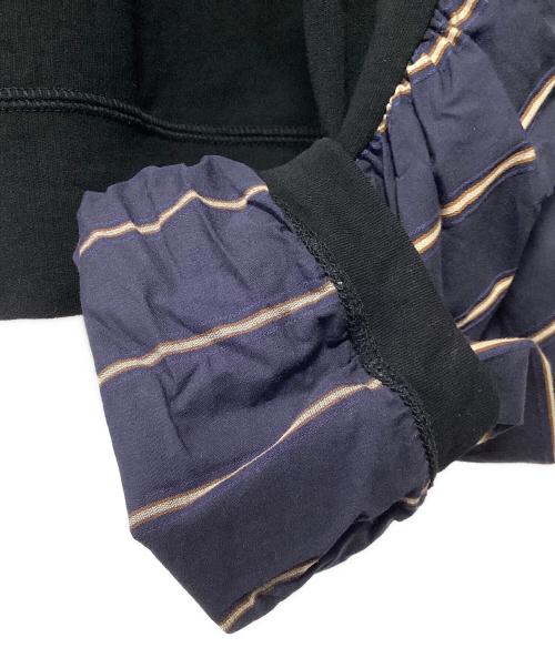 Vivienne Westwood RED LABEL（ヴィヴィアンウエストウッドレッドレーベル）Vivienne Westwood RED LABEL (ヴィヴィアンウエストウッドレッドレーベル) 長袖カットソー ブラック×ネイビー サイズ:00の古着・服飾アイテム