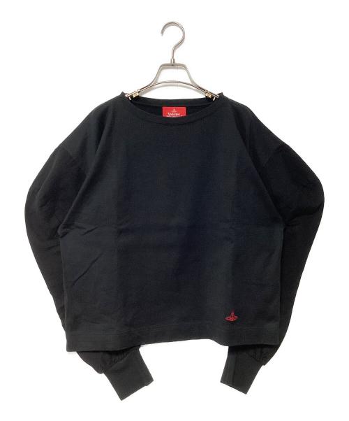Vivienne Westwood RED LABEL（ヴィヴィアンウエストウッドレッドレーベル）Vivienne Westwood RED LABEL (ヴィヴィアンウエストウッドレッドレーベル) 長袖カットソー ブラック サイズ:00の古着・服飾アイテム