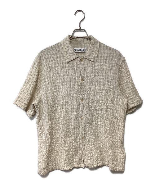 OUR LEGACY（アワーレガシー）OUR LEGACY (アワーレガシー) 半袖シャツ ベージュ サイズ:44の古着・服飾アイテム
