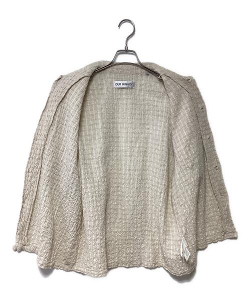 OUR LEGACY（アワーレガシー）OUR LEGACY (アワーレガシー) 半袖シャツ ベージュ サイズ:44の古着・服飾アイテム