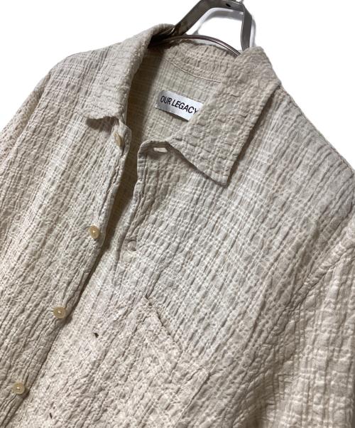 OUR LEGACY（アワーレガシー）OUR LEGACY (アワーレガシー) 半袖シャツ ベージュ サイズ:44の古着・服飾アイテム