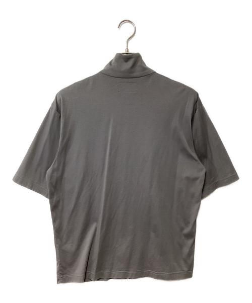 TAAKK（ターク）TAAKK (ターク) 半袖ジップシャツ グレー サイズ:3の古着・服飾アイテム