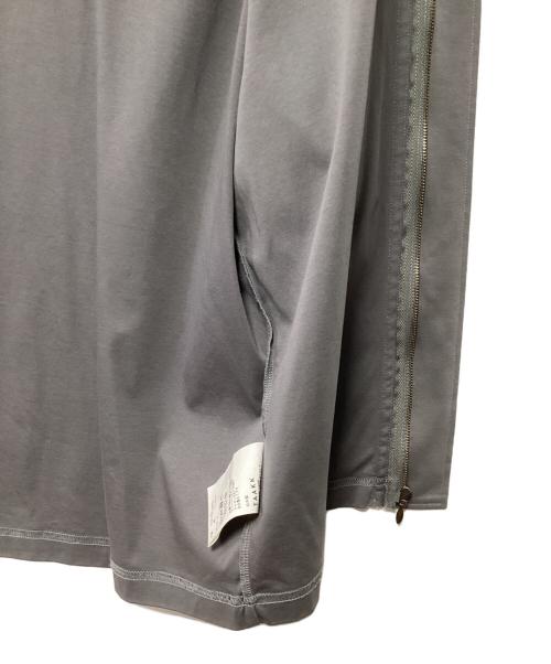 TAAKK（ターク）TAAKK (ターク) 半袖ジップシャツ グレー サイズ:3の古着・服飾アイテム