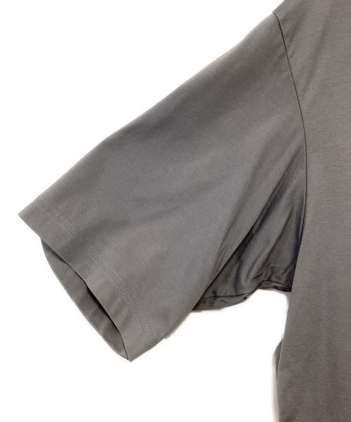 TAAKK（ターク）TAAKK (ターク) 半袖ジップシャツ グレー サイズ:3の古着・服飾アイテム