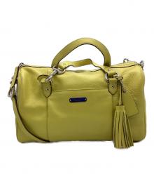 COACH（コーチ）の古着「2WAYバッグ」｜イエロー