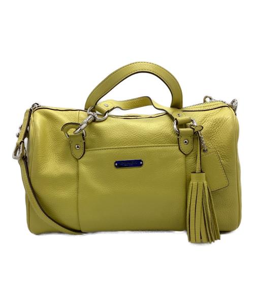 COACH（コーチ）COACH (コーチ) 2WAYバッグ イエローの古着・服飾アイテム