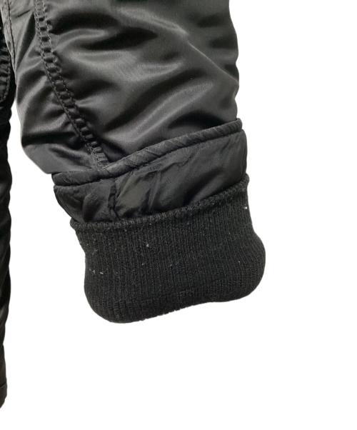 Mastermind JAPAN（マスターマインド ジャパン）Mastermind JAPAN (マスターマインド ジャパン) ALPHA (アルファ) N-3Bタイプコート ブラック サイズ:MEDIUMの古着・服飾アイテム
