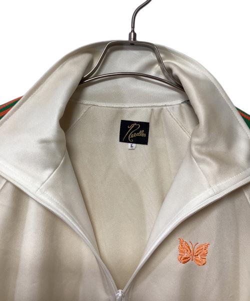 Needles（ニードルズ）Needles (ニードルズ) トラックジャケット アイボリー×グリーン×オレンジ サイズ:Lの古着・服飾アイテム