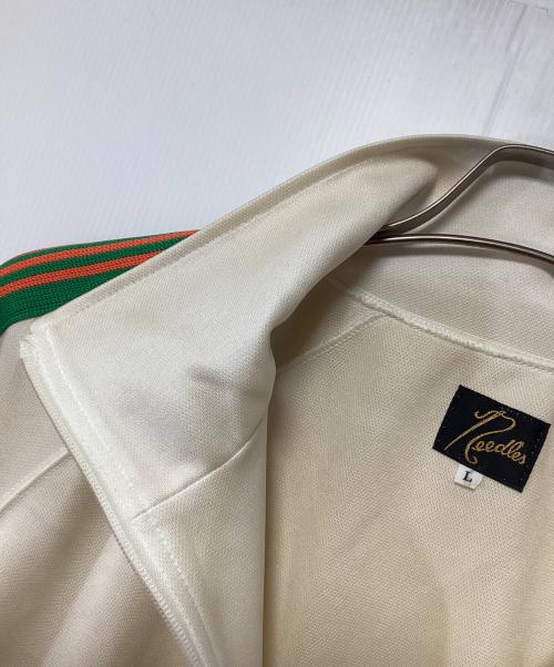 Needles（ニードルズ）Needles (ニードルズ) トラックジャケット アイボリー×グリーン×オレンジ サイズ:Lの古着・服飾アイテム