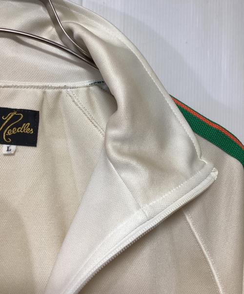 Needles（ニードルズ）Needles (ニードルズ) トラックジャケット アイボリー×グリーン×オレンジ サイズ:Lの古着・服飾アイテム