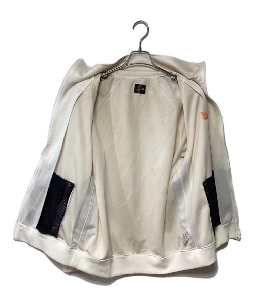 Needles（ニードルズ）Needles (ニードルズ) トラックジャケット アイボリー×グリーン×オレンジ サイズ:Lの古着・服飾アイテム
