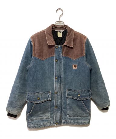 中古・古着通販】CarHartt (カーハート) 切替デニムジャケット ブルー