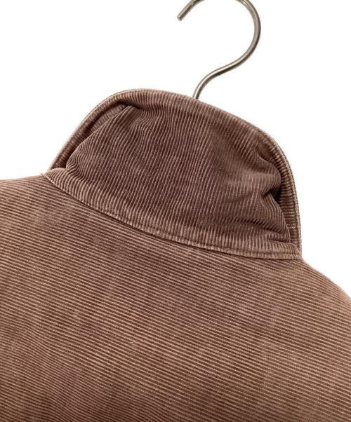 CarHartt（カーハート）CarHartt (カーハート) 切替デニムジャケット ブルー×ブラウン サイズ:MEDIUMの古着・服飾アイテム