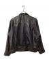 HOUSTON (ヒューストン) レザージャケット ブラウン サイズ:38R：15000円