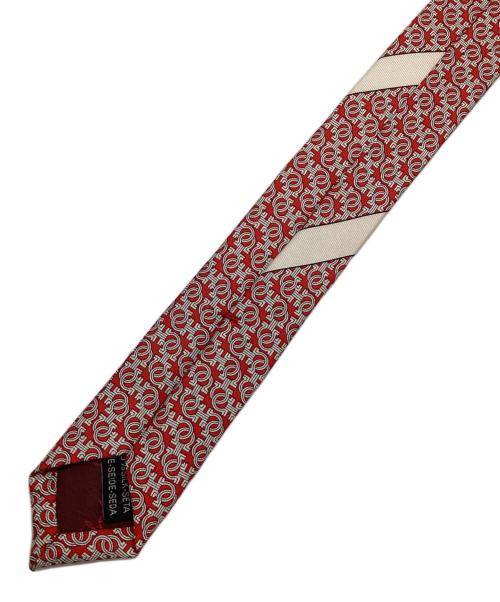 Salvatore Ferragamo（サルヴァトーレ フェラガモ）Salvatore Ferragamo (サルヴァトーレ フェラガモ) シルクネクタイ レッド サイズ:記載なしの古着・服飾アイテム