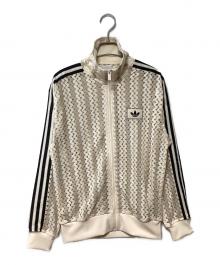adidas（アディダス）の古着「サマーグローファイヤーバード トラックトップ」｜ベージュ×ブラック