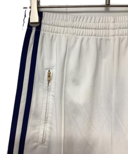 adidas（アディダス）adidas (アディダス) トラックパンツ ホワイト×ネイビー サイズ:Mの古着・服飾アイテム