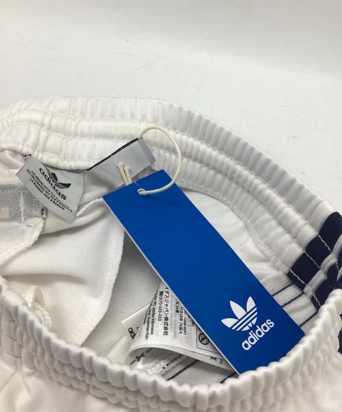 adidas（アディダス）adidas (アディダス) トラックパンツ ホワイト×ネイビー サイズ:Mの古着・服飾アイテム