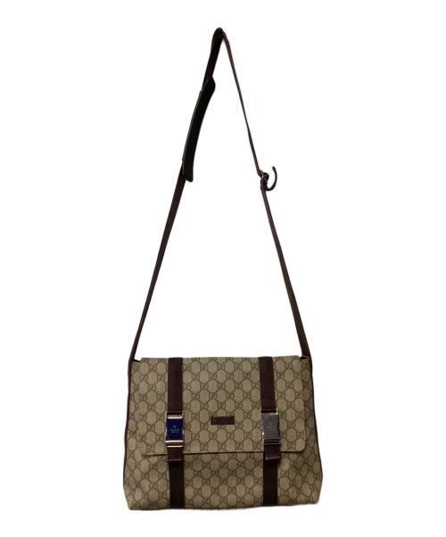GUCCI（グッチ）GUCCI (グッチ) メッセンジャーバッグ ベージュの古着・服飾アイテム