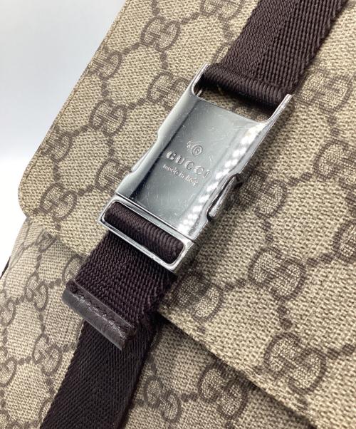 GUCCI（グッチ）GUCCI (グッチ) メッセンジャーバッグ ベージュの古着・服飾アイテム